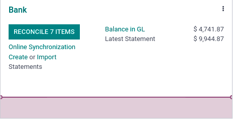 Import a bank statement file in Juniperp Accounting