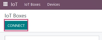 Connecting an IoT box to the Juniper database.