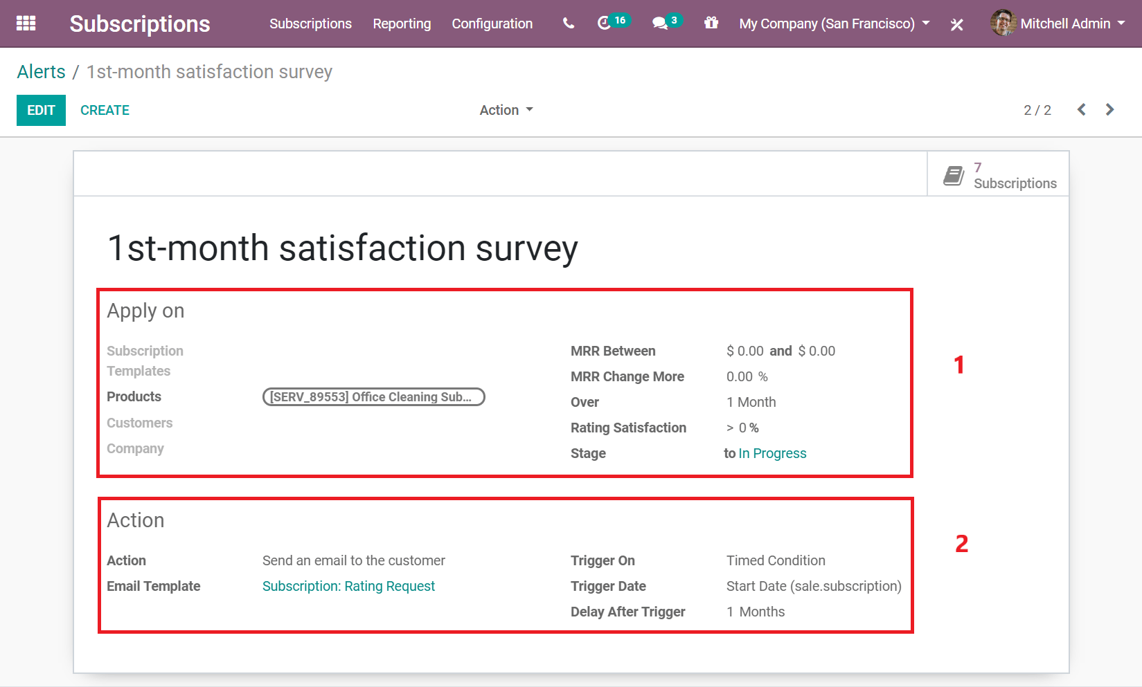 New automatic alert in Juniper Subscriptions