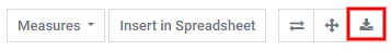 Download an Excel spreadsheet of the data by clicking the download button.