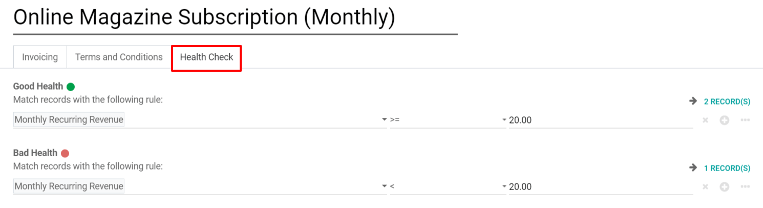 Health check on Juniper Subscriptions