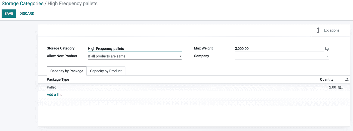 Create Storage Categories inside Juniper Inventory configuration settings.