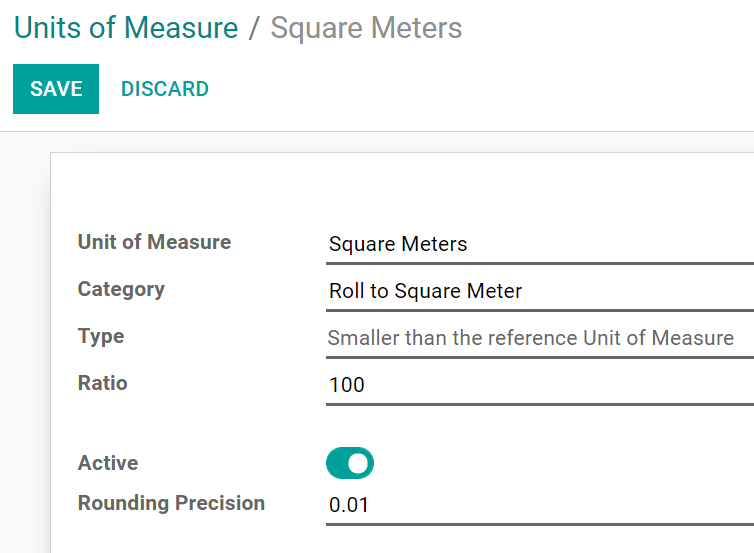 Create a second unit of measure in Juniper Purchase